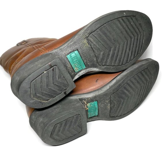 Lehigh Leather Steel Toe Work Boots - Picture 6 of 7